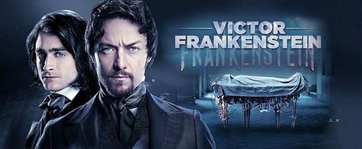 Victor Frankenstein on Blu-Ray Today